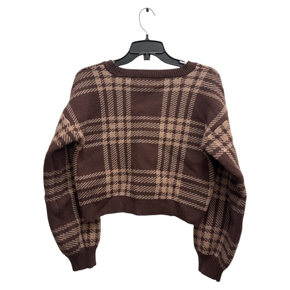 Hollister Brown Cardigan Sweater with Classic Design - Picture 5 of 5
